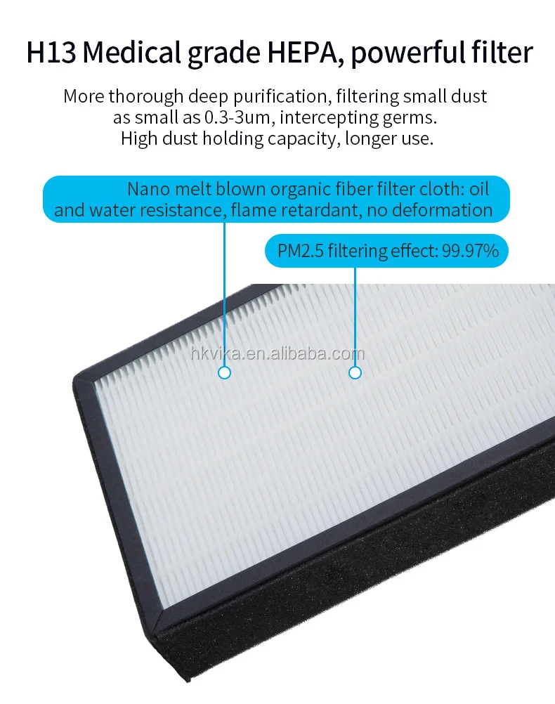 HEPA Filter Forced Air Ventilation system Ceiling Type Fresh Air Ventilation Unit Positive Intake Air to Home