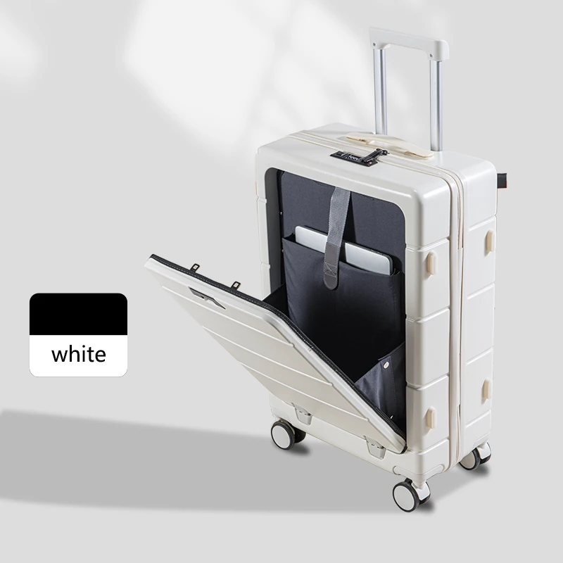 2024 Hot Selling Carry-on Suitcase 20inch Luggage With Front Pocket PC Hardside Suitcase For 24inch