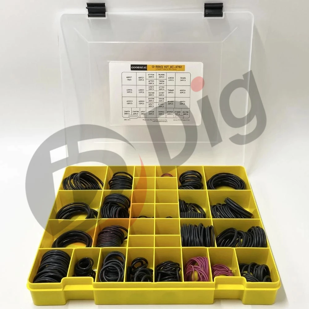 4C-4782 Excavator O RING KIT 4C4782 O-RING BOX 4C-4782 4C4782 For Caterpillar