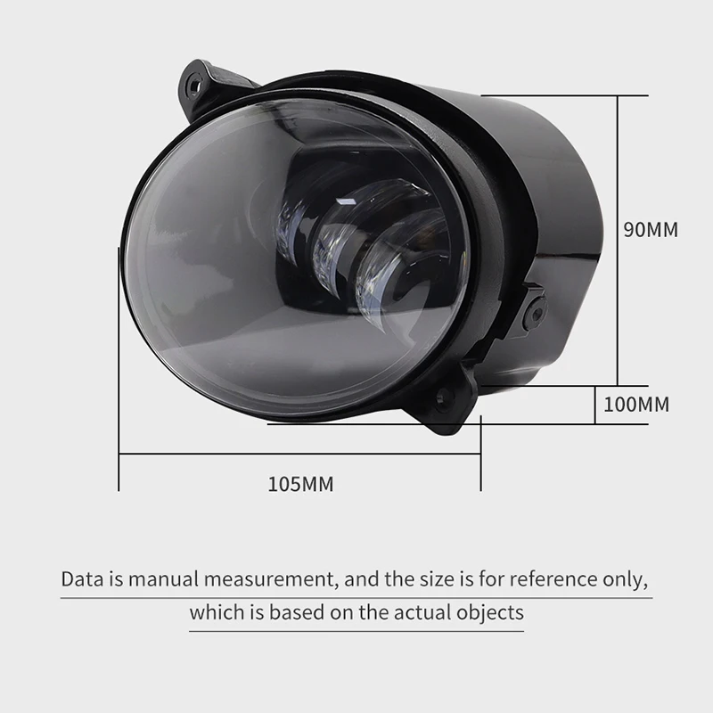 Hearxin 4inch Led Fog Lamp Projector Led Driving Spot Auxiliary Light Offroad 4x4 Led Off Road 30W Fog Lights Lighting