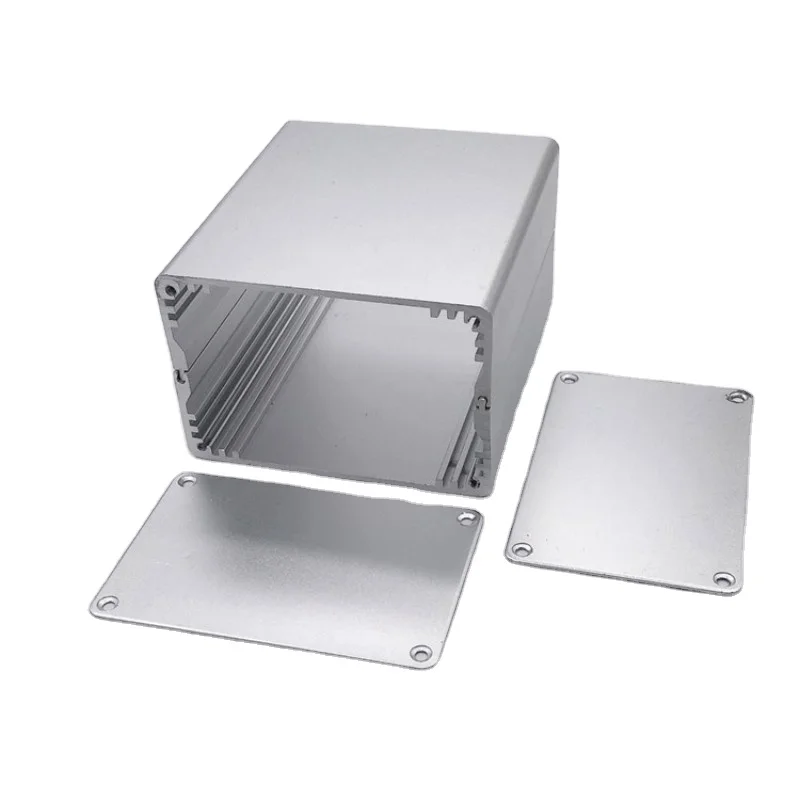 63*120*130mm Split Extruded Aluminum Electronic Project Box Aluminum Instrument Case DIY Power Supply Units Enclosure Case
