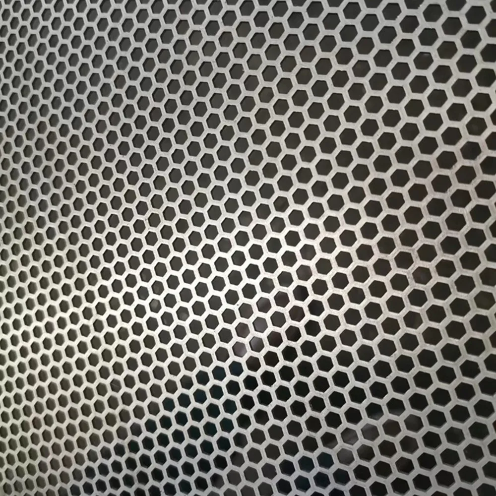 Perforated metal mesh ceiling hexagon hole perforated window mesh bunnings