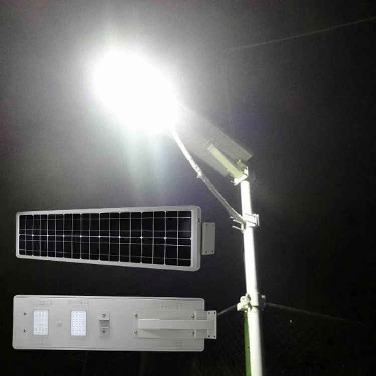 Cheap Price easy to install DC12V aluminum housing all in one solar power led street light 12w 20w 30w 40w