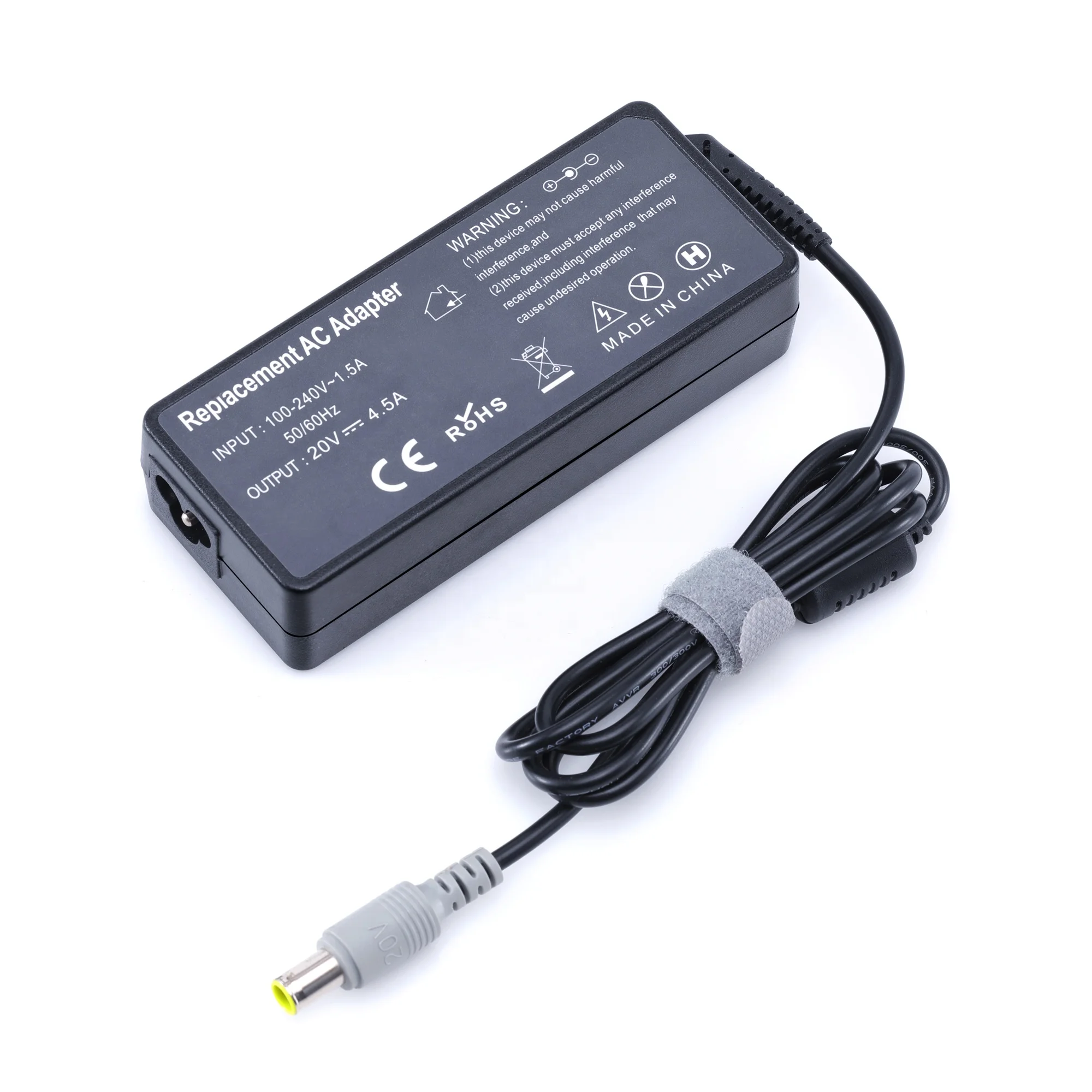 90W 20V 4.5A 7.9*5.5mm Amazon Hot Sell AC Adapter Charger Power For Lenovo Thinkpad T60 T61 T400 T410 T420 T430 T500 T510