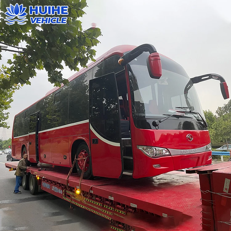 Luxury XMQ6120 King Long Coach with 65 Seats Diesel Fuel Automatic Transmission LHD Steering for Africa