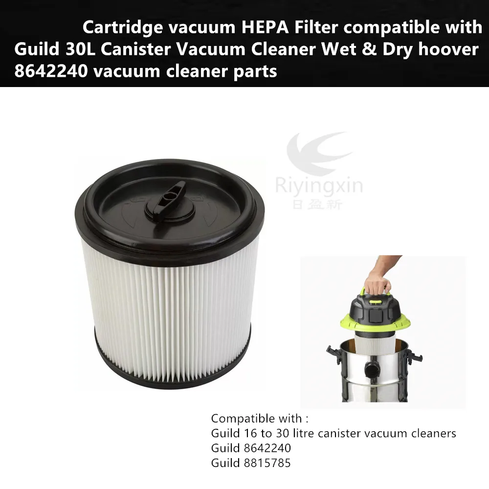 Vacuum Cleaner Accessory Spare Parts Cartridge Filter for 30L hoover 8642240 Wet/Dry Vacuum Cleaner Spare Parts Accessory Filter