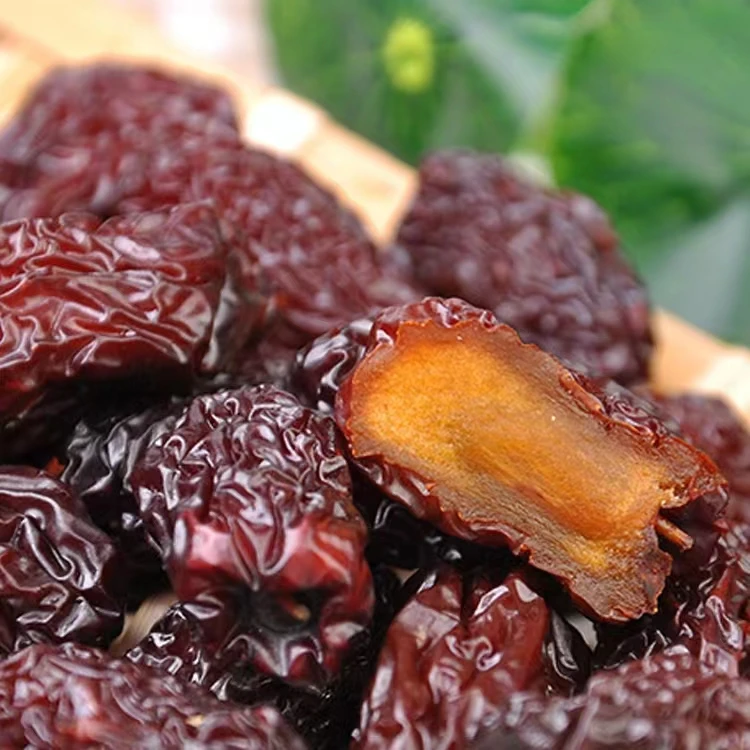 Huaou Wholesale Low Price New Crop Chinese Dried Fruit Dry Black Jujube Black Dates