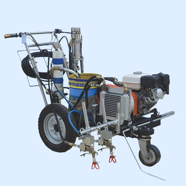 
hand push parking lot pavement lines painting marking machine 