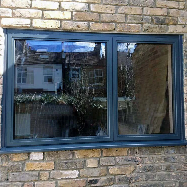 Окно для дома с двойной глазурью AS2047, алюминиевая рама