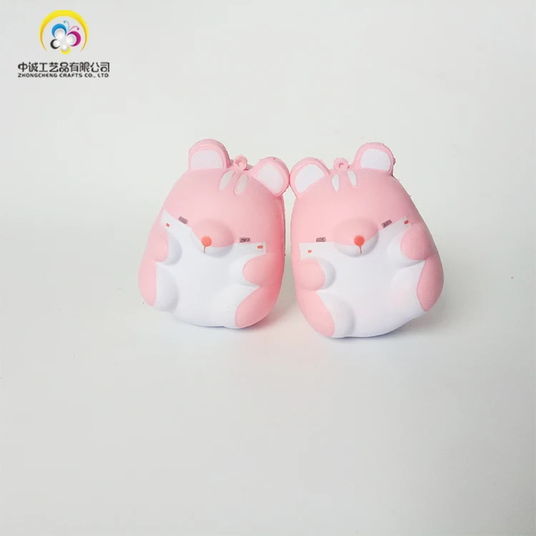 
Cheap price hamster pu toys slow rising China made custom squishy toys soft scented 