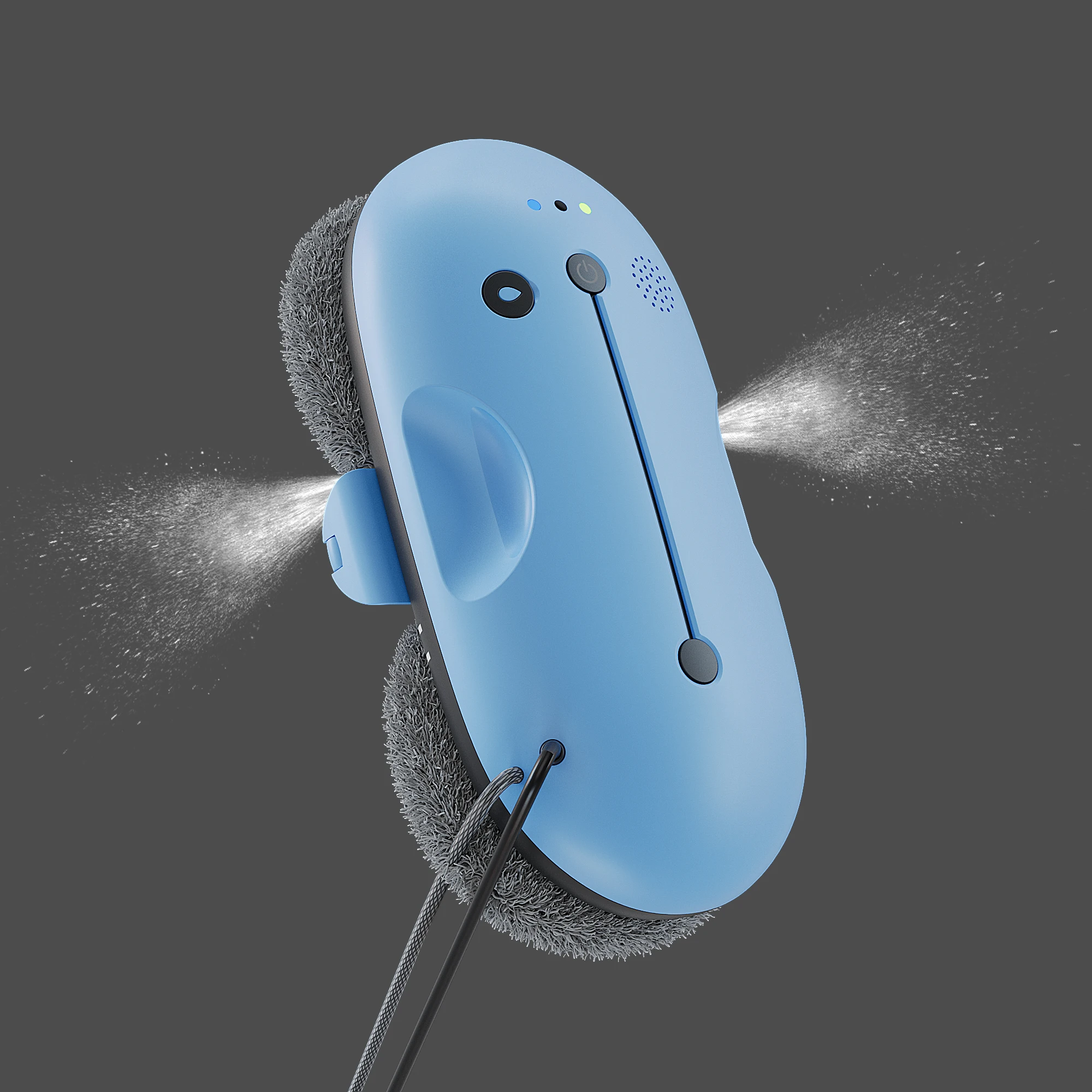 Huidi OEM Speedy Swimax Window Cleaner Robot with Automatic Dual Water Spray for window and glass cleaning