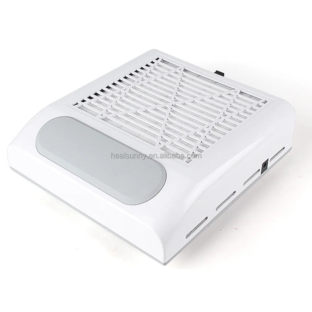 Electric Nail Art Dust Collector Dryer Manicure Nail Table 80w Extractor Vacuum Catcher Cleaner Salon Strong Power Large suction