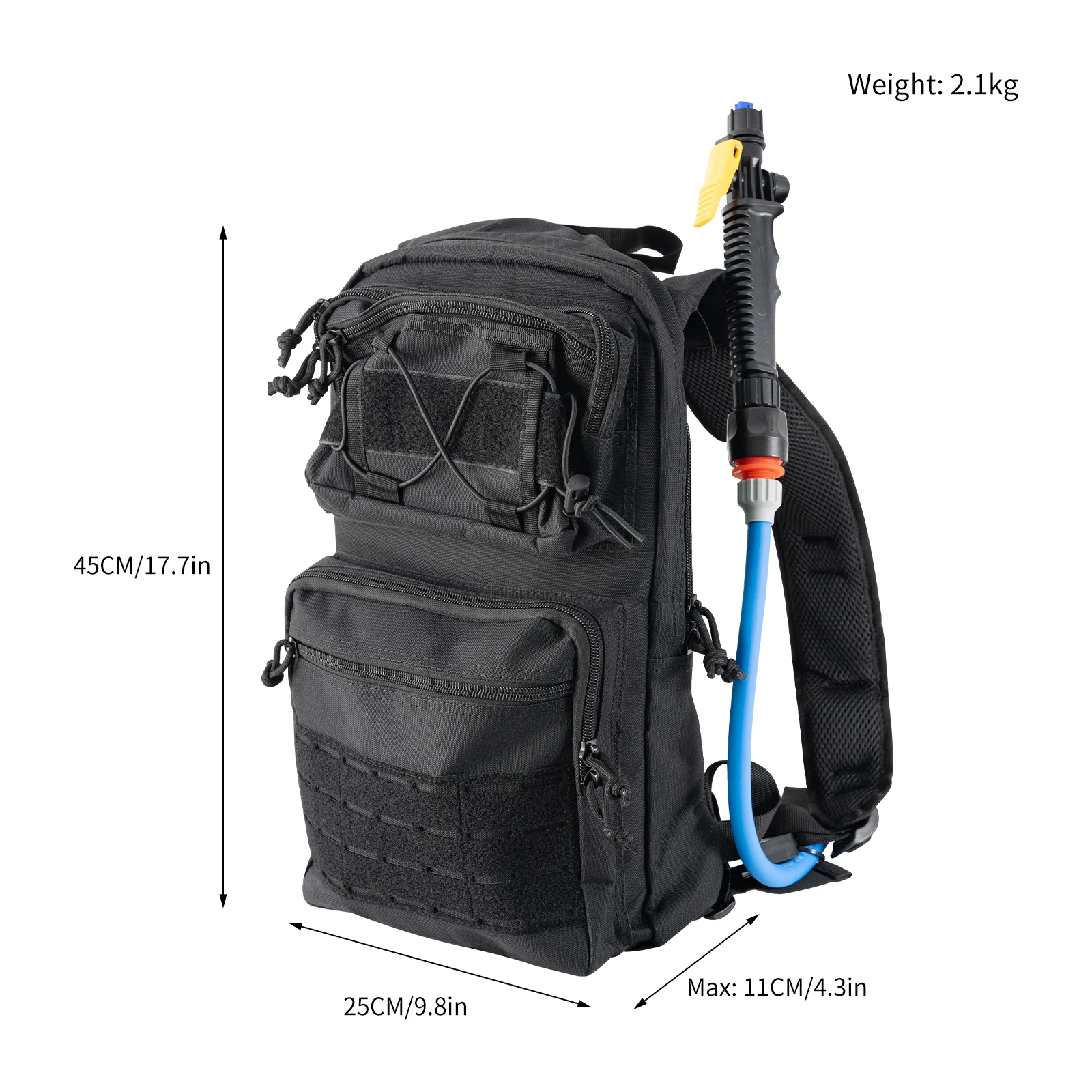 7mo High Pressure 3L Electric Water Sprayer Backpack Car Washing Pouch Window Tint Tool PPF Smart Backpack Sprayer