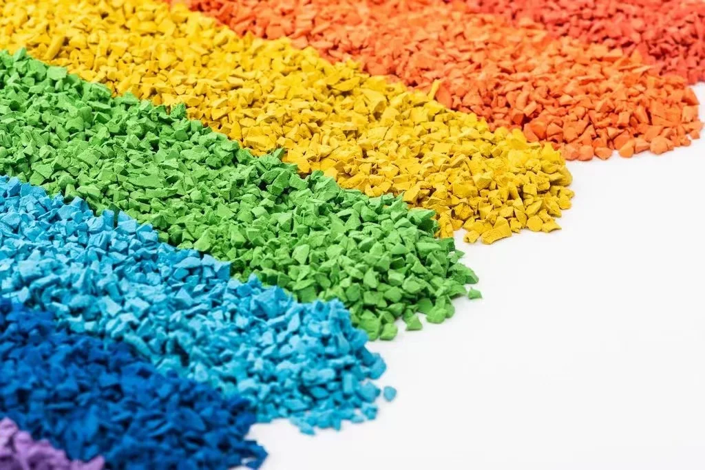 Durable Recycled Wetpour Colorful EPDM Rubber Granules for Outdoor Sporting Surface Floors with Competitive Price