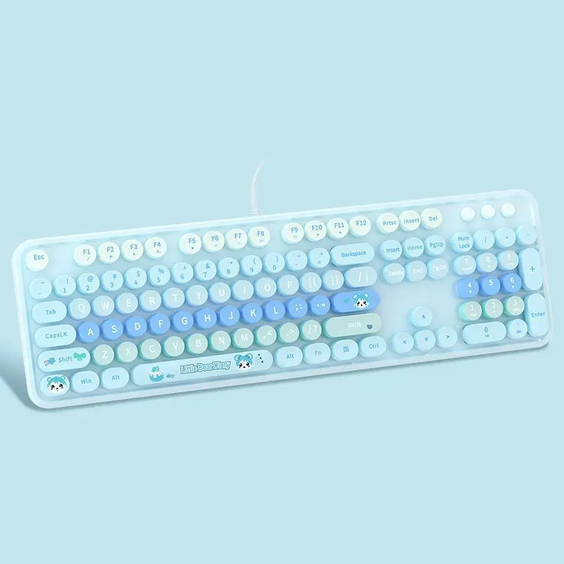 Durable Gaming Keyboard With Adjustable Backlight And Customizable Keys For Enhanced Gaming Experience