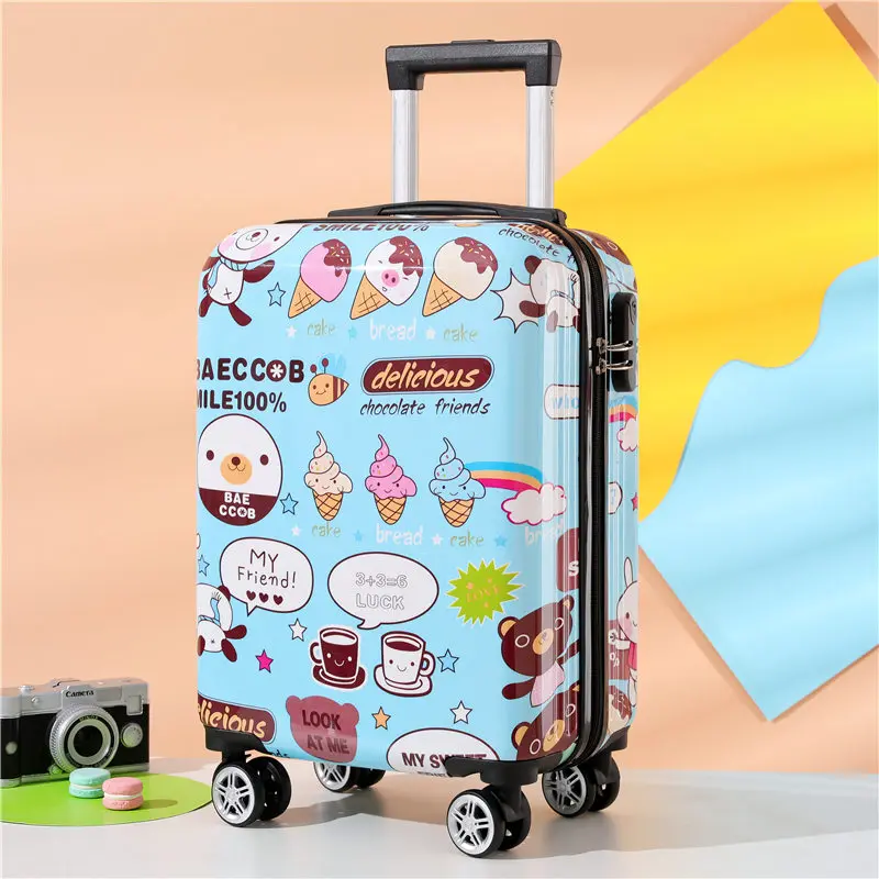 Factory Price Customize Travel Trolley Case Bag with ABS Hardshell Lightweight Carry On Suitcase Luggage set