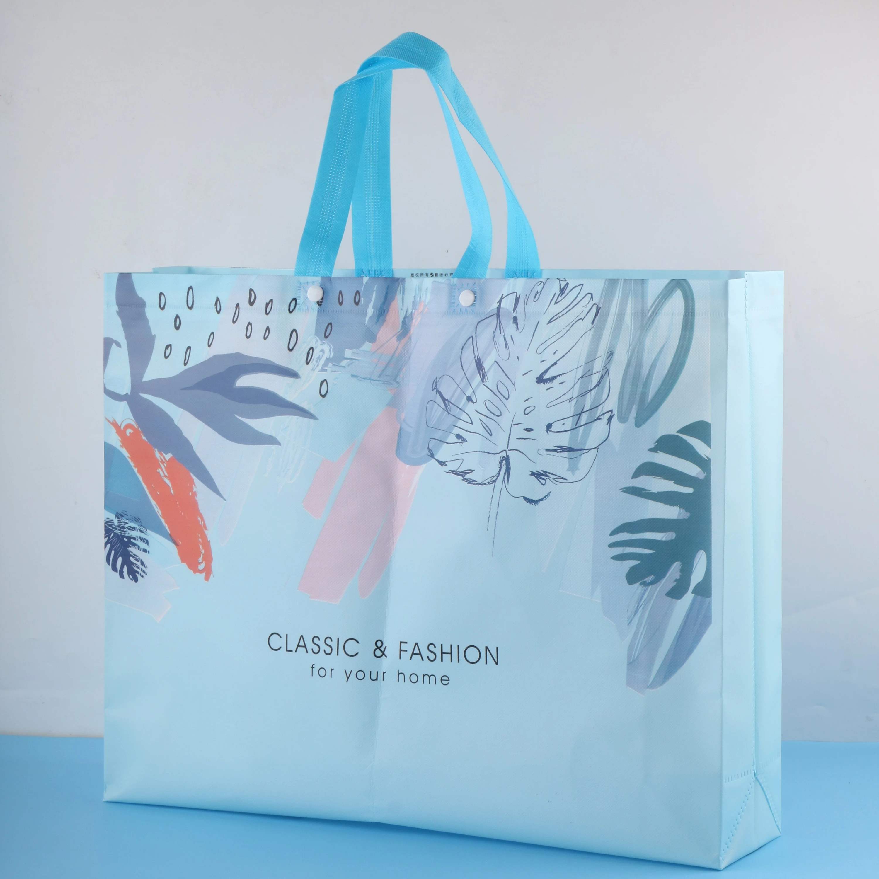 Hot sale Custom Logo Reusable Eco Friendly Fabric Non Woven Shopping Bag