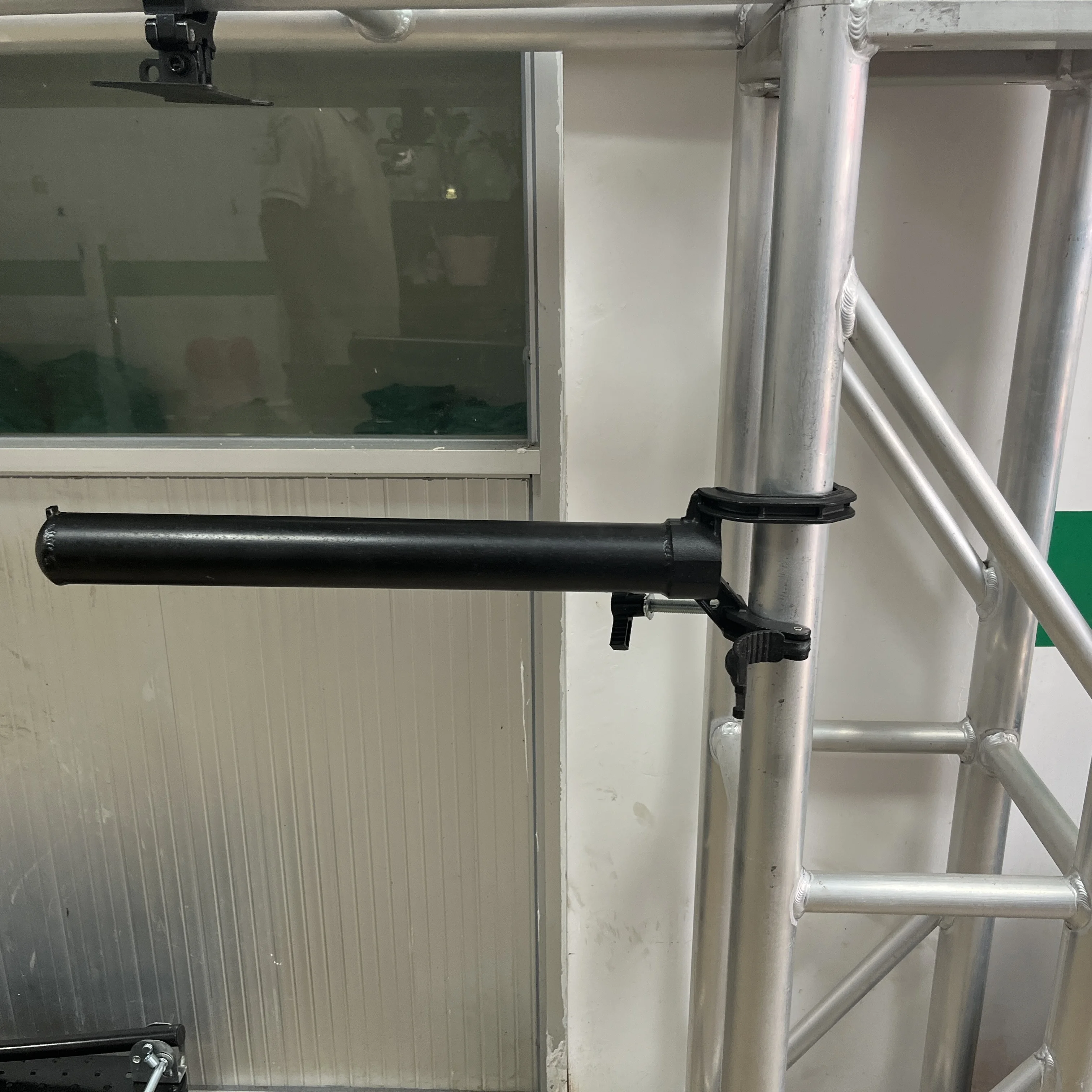 Tube 48-51mm Load 200kg Pipe Clamp Truss Hook Aluminum Stage Lighting Truss Clamp Hook Side Arm Truss Clamp Hook