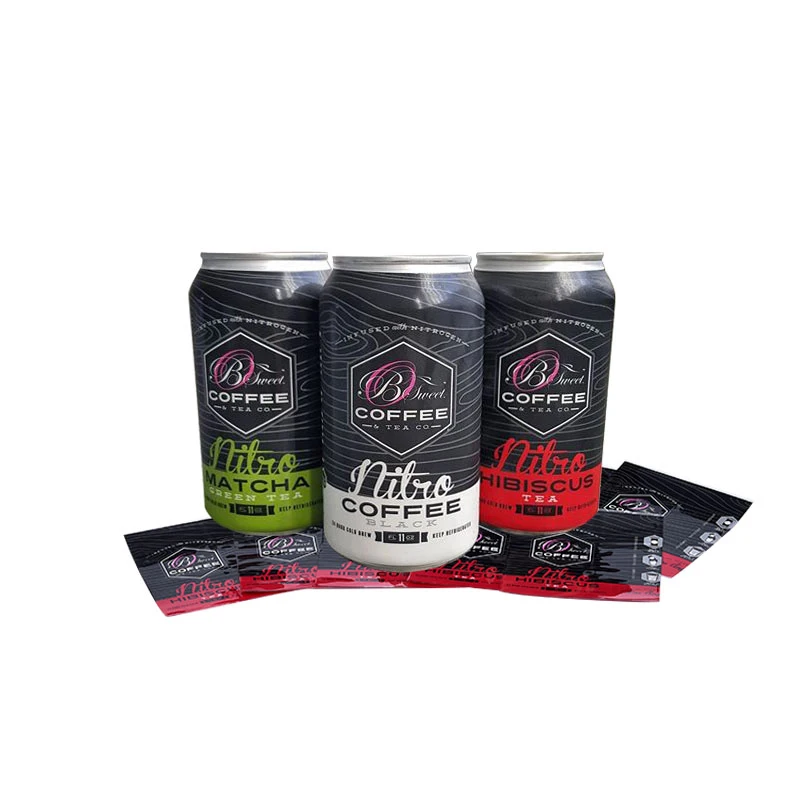 digital printing Custom PET PVC PE plastic aluminum foil heat film band beer shrink sleeve label for round