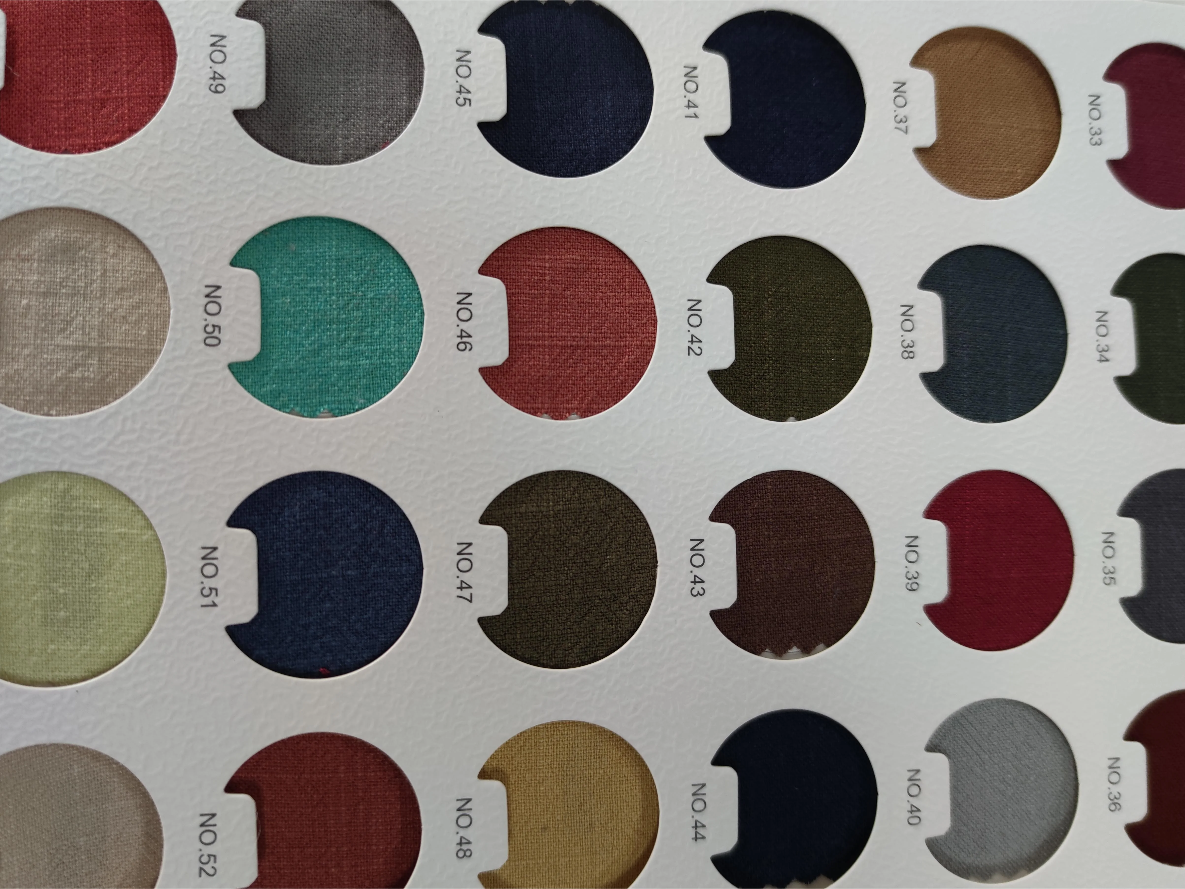 Viscose and linen blended fabric bamboo anti-wrinkle clothing fabric spring and summer cotton linen fabric