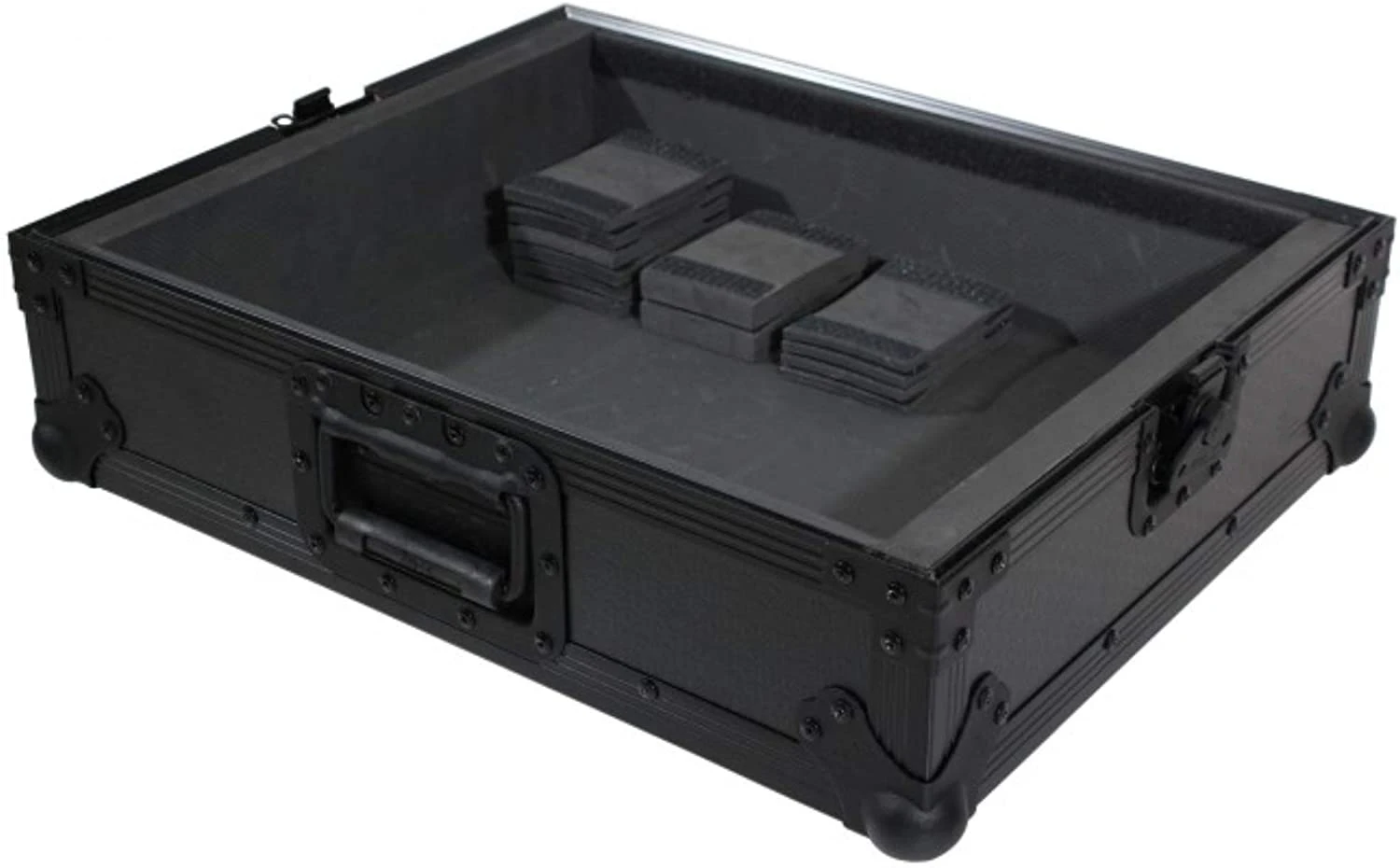Black Universal DJ/CDJ Turntable Flight Road Ready Case Fits