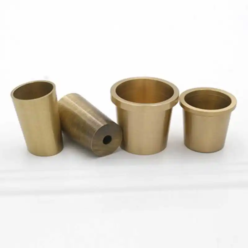 Hoone Metal Furniture Tips Toe Caps Tapered Ferrules Table Brass Caps Sofa Chairs Cabinet Leg Protector
