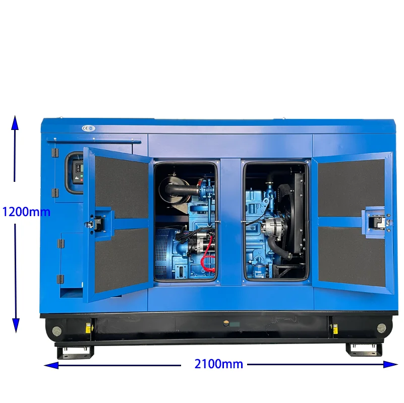 Hot sale 50kw silence type diesel generator magnetic permanent portable electricity generation for Europe