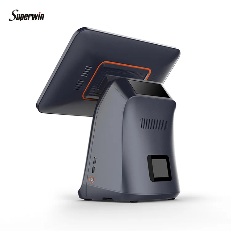 electronic cash register po android terminal cash register drawer android pda printer po food payment kiosk po cash register