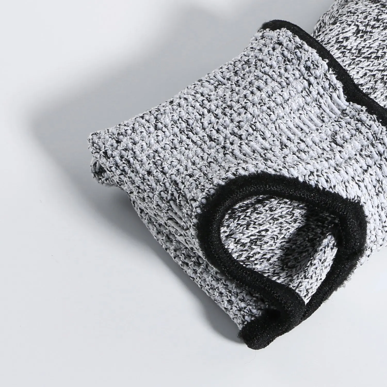 CE 5 Cut Level HPPE Cut Resistant Arm Sleeve Safety Oversleeve With Thumb Hole Safety Work Sleevelet