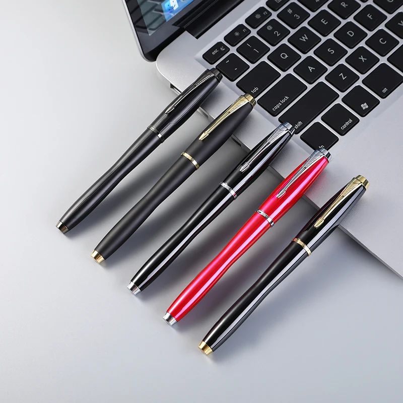 2024 New Model Official Pen High Quality Metal Parker Fountain Pen OEM Business Gift Fountain Pen
