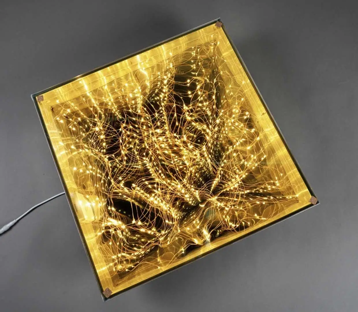 Led Floor Panel 3d Mirror Stage Floors Golden Infinity Diy Portable Dance Floor For Wedding Party