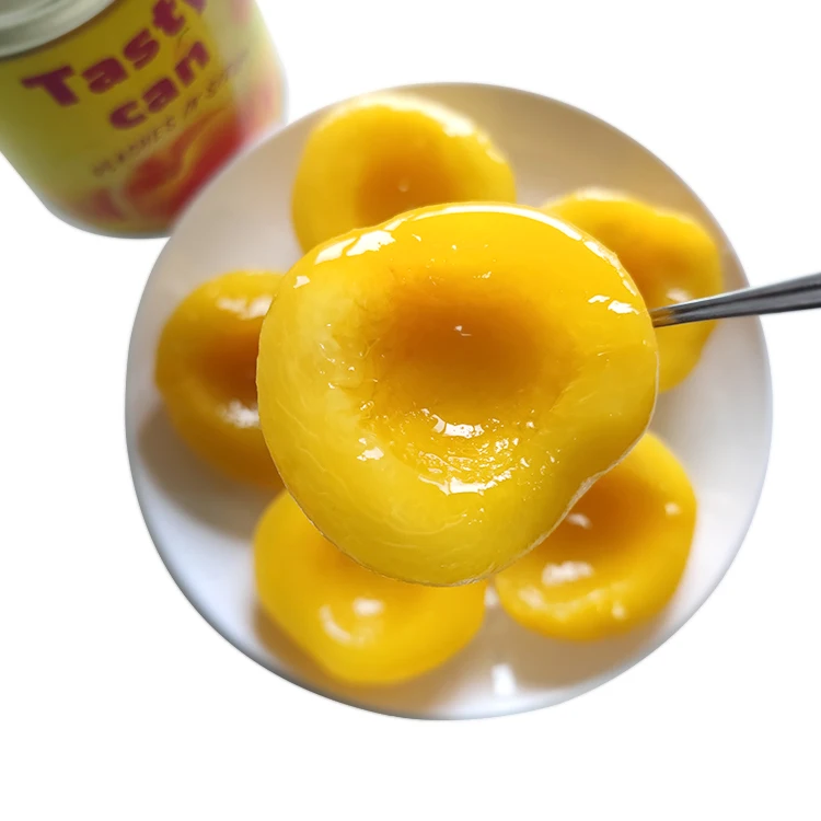 
Canned Food Manufacturers Wholesale 425g Canned Half Yellow Peaches With Reasonable Price 