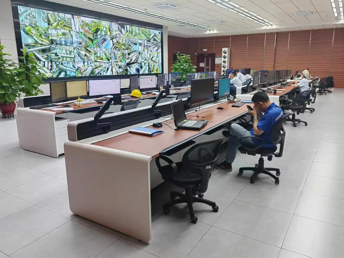 Kesino high-end console workstation integrated system central control room multi-location monitoring center operator consoles