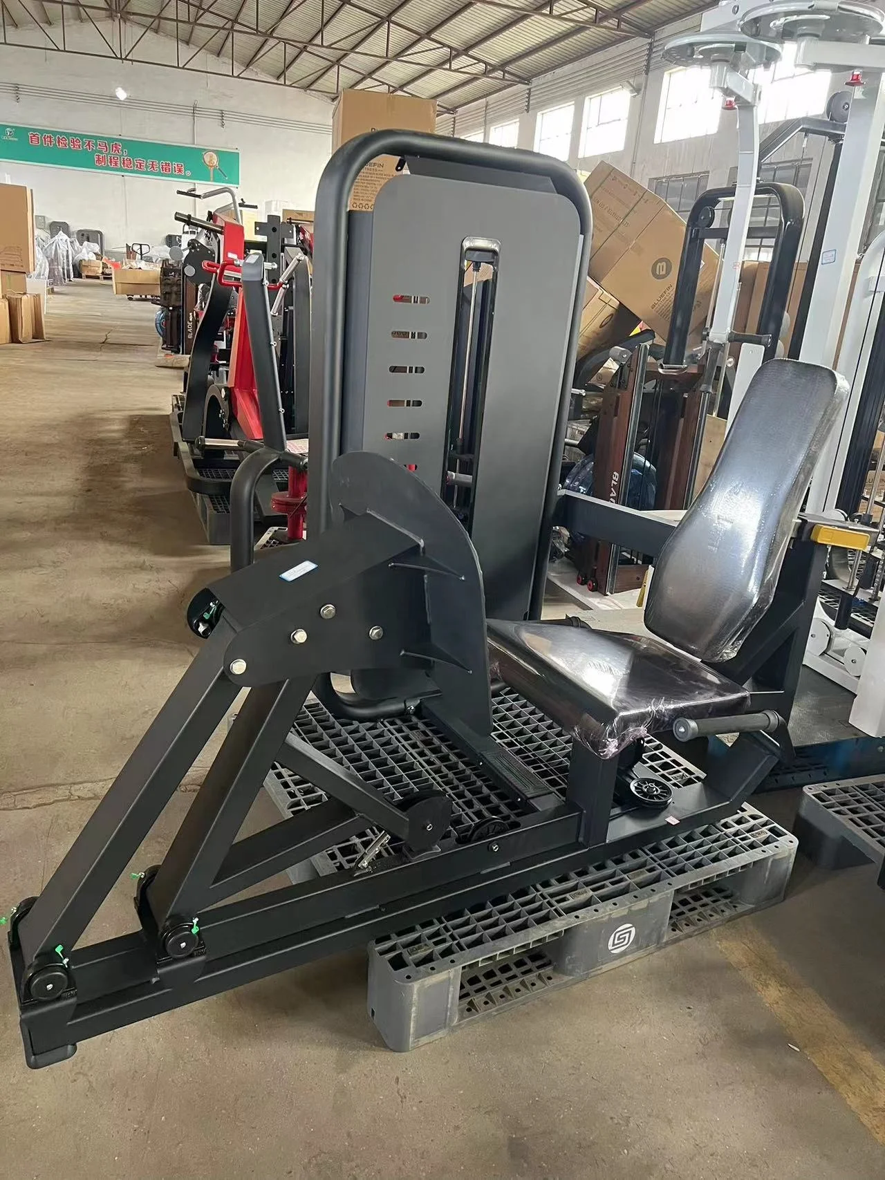 Strength Exercise Fitness Horizontal Legs Press Machine