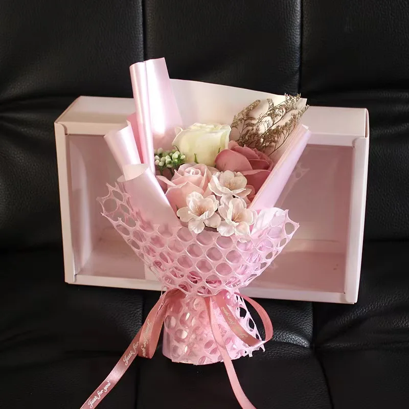 Guaranteed Quality Unique Rose Soap Bouquet Flower Gift Box Soap Flower Bouquet