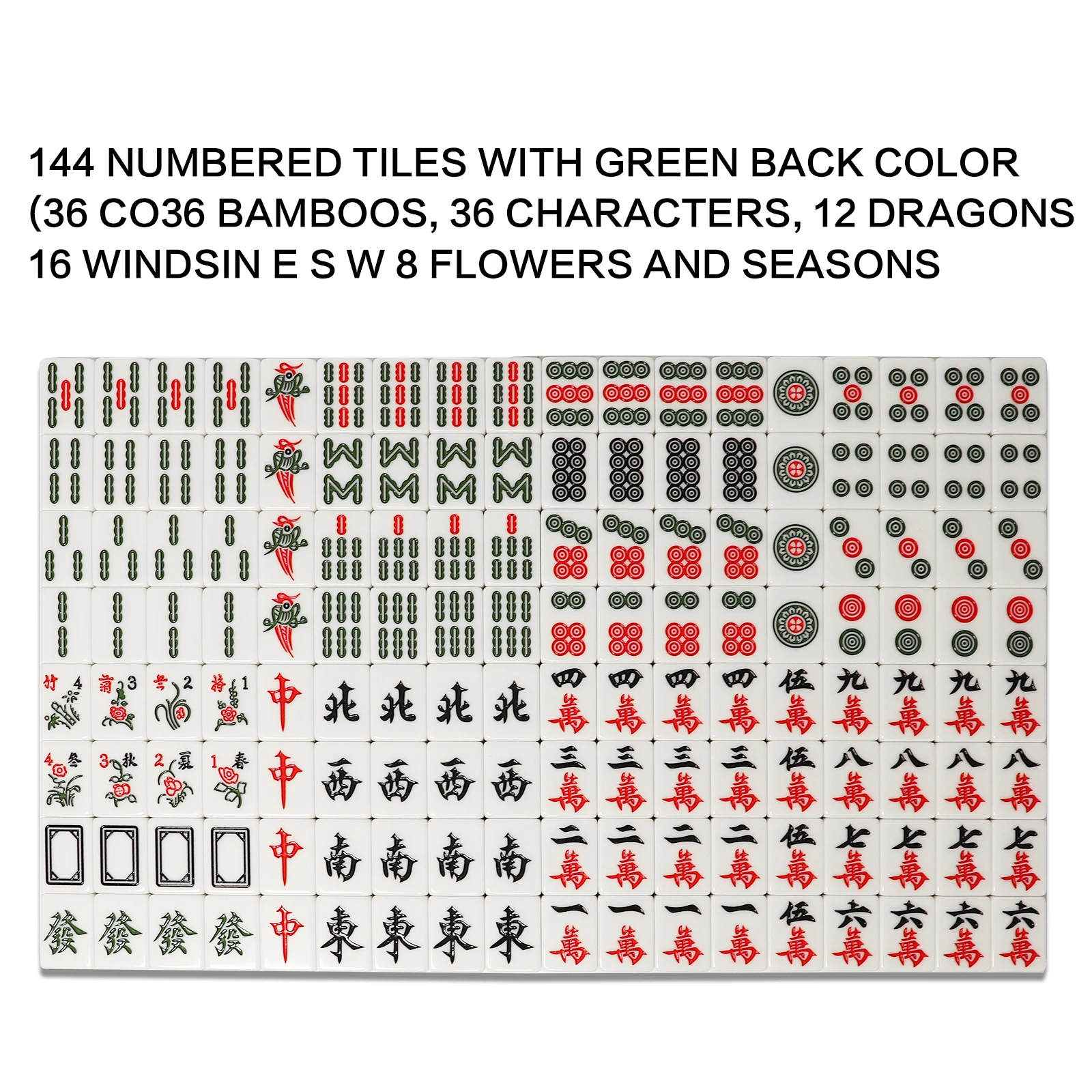 Chinese Board Game Mahjong Sets Wholesale Top Quality Durable Mahjong Set Portable aluminum box mahjong set