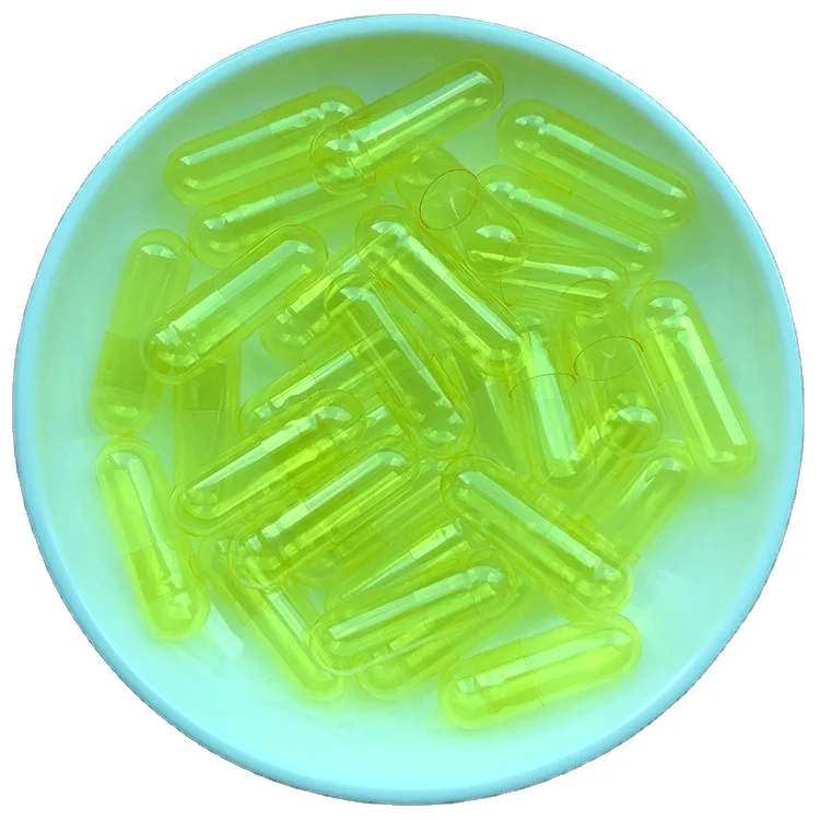Size 0 1 2 3 4 Printing Vegetarian Colored Hard Pill Empty Gelatin Capsules Capsule Shell