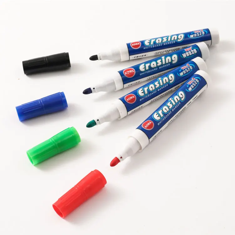 Whiteboard Marker Pens Dry Erase Slim Line Fine ODORLESS