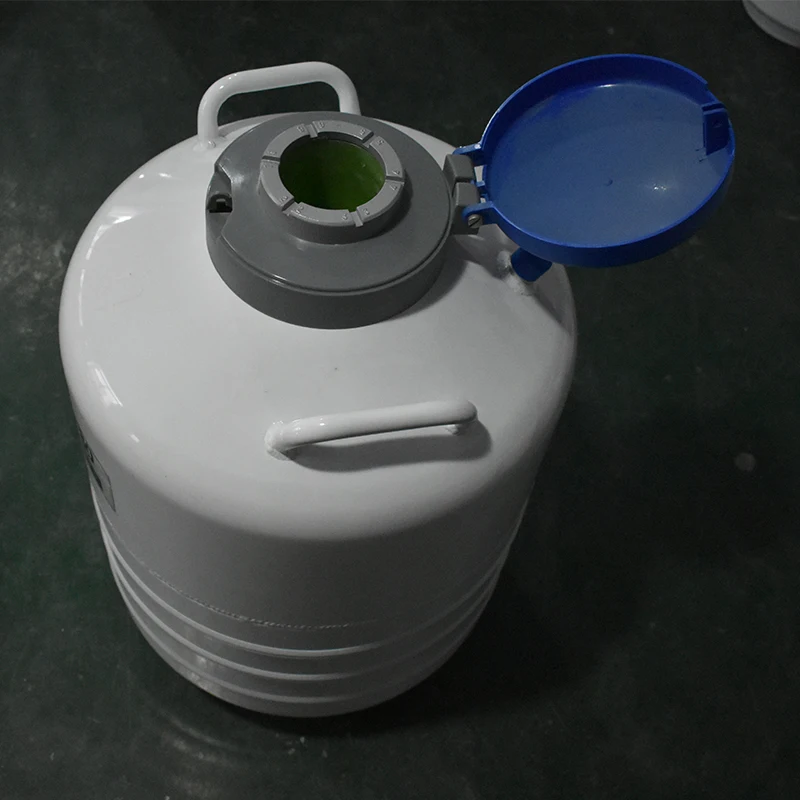 YDS-35-80 liquid nitrogen tank 35L ln2 Al Alloy gas cylinder for transport and storage