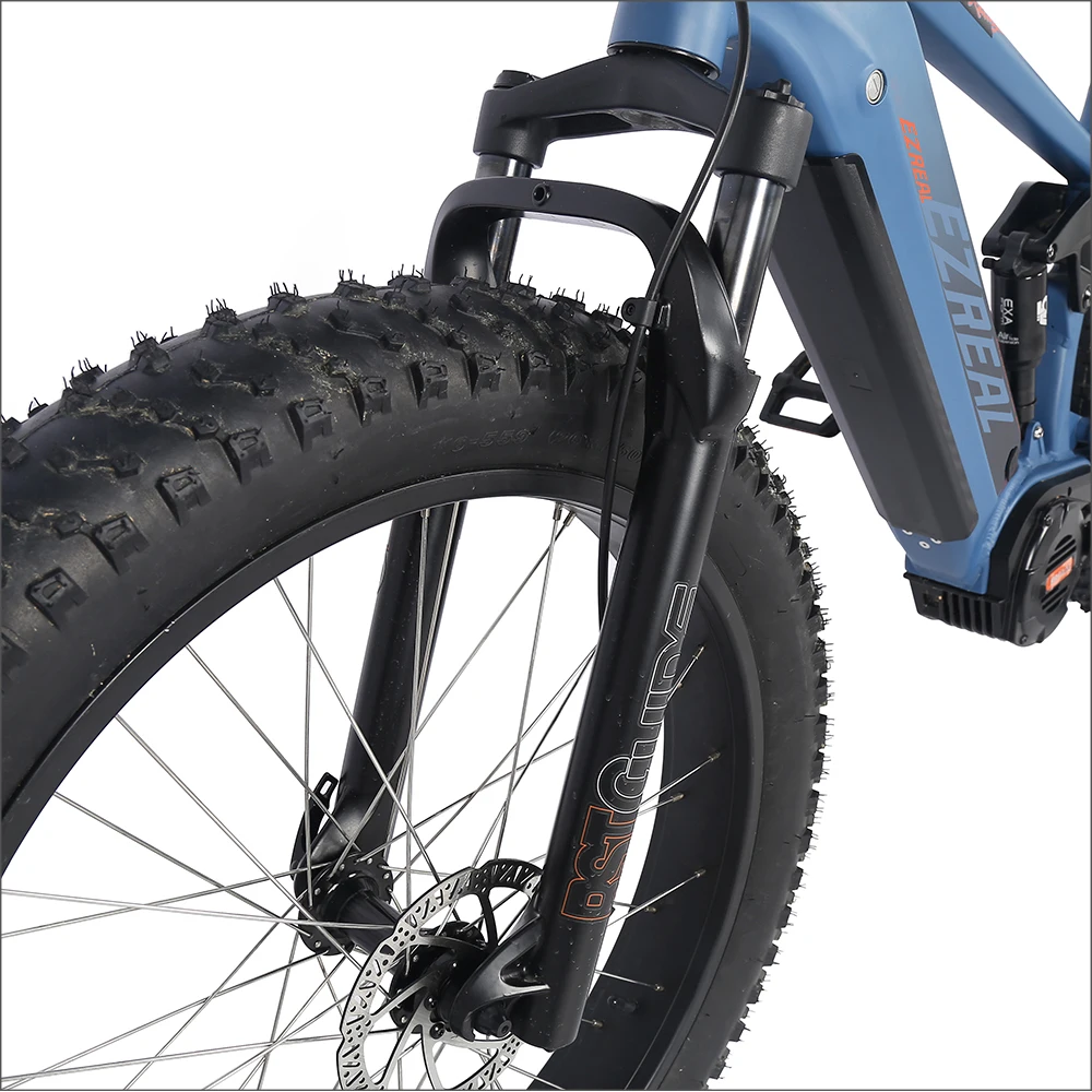 Ereal MT16 Fat tires mountain e-bike Customized Logo & color eco bikes Hot selling 48V Tektro E350 Bafang 1000W BAFANG mid motor