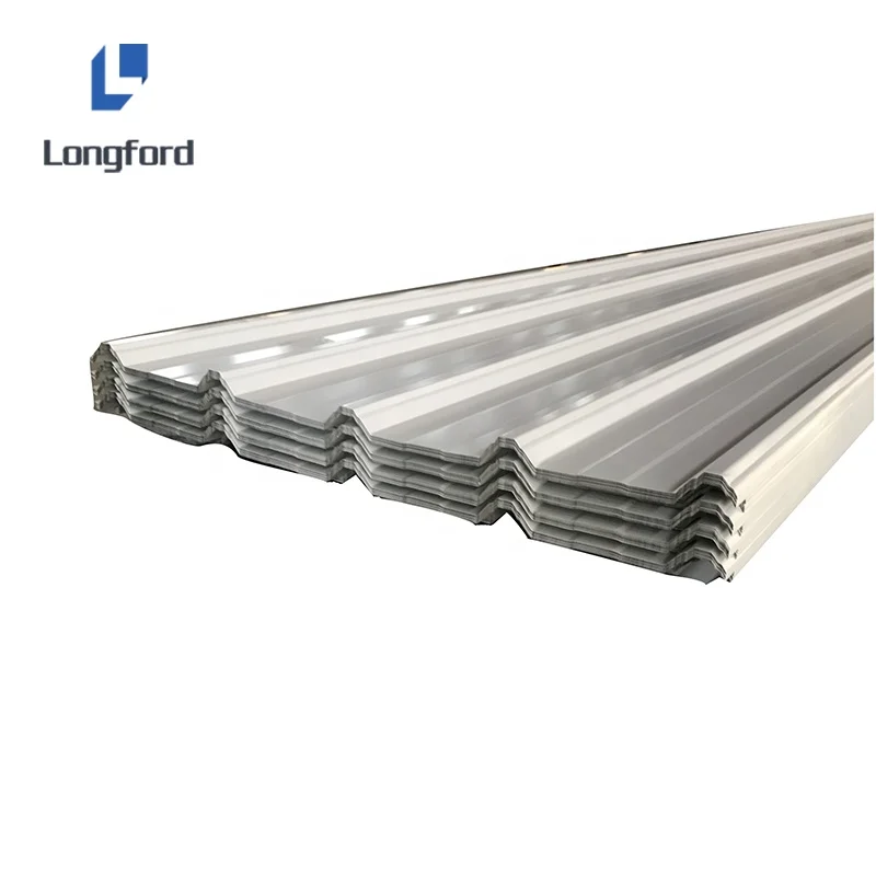 PPGL Roof Tiles G90 Prepainted Ral Color Coated galvanized SGCC metal Building Material corrugated steel iron roofing sheets
