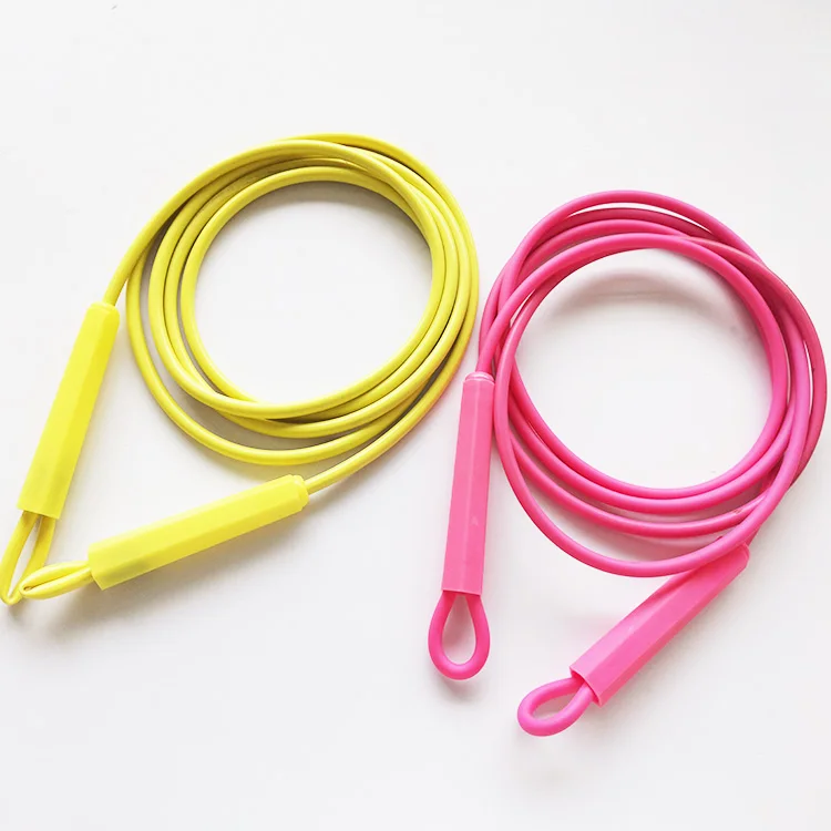 Colorful Durable Adjustable Jump Rope Sports Jump Rope PVC Knots Not Easy to Knot Fast Speed Skipping Rope