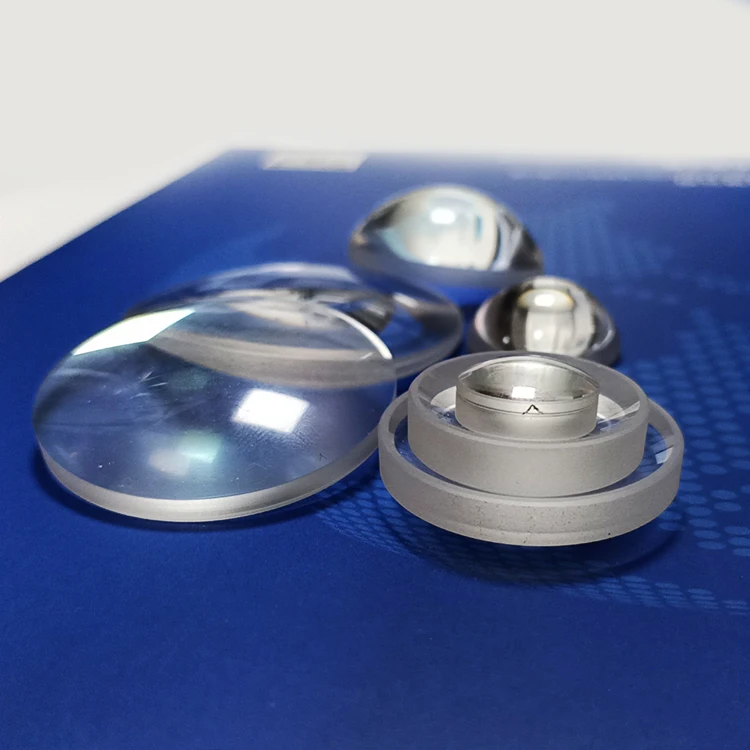 hengpu  Optical Glass  Achromatic microscope objective lenses  Doublet lens  Plano-convex BK7 Glass