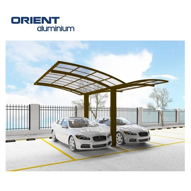 Custom Garage Canopy Outdoor Aluminum Structure Carport Water Proof Aluminium Carport