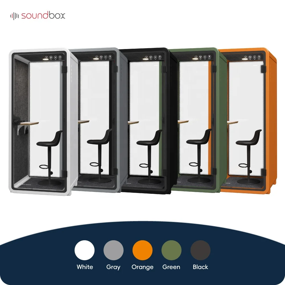 Insulation Sound Office Meeting Pod Acoustic Phone Booth Home Sound Proof Office Pod For Office Interview Room Meeting Booth