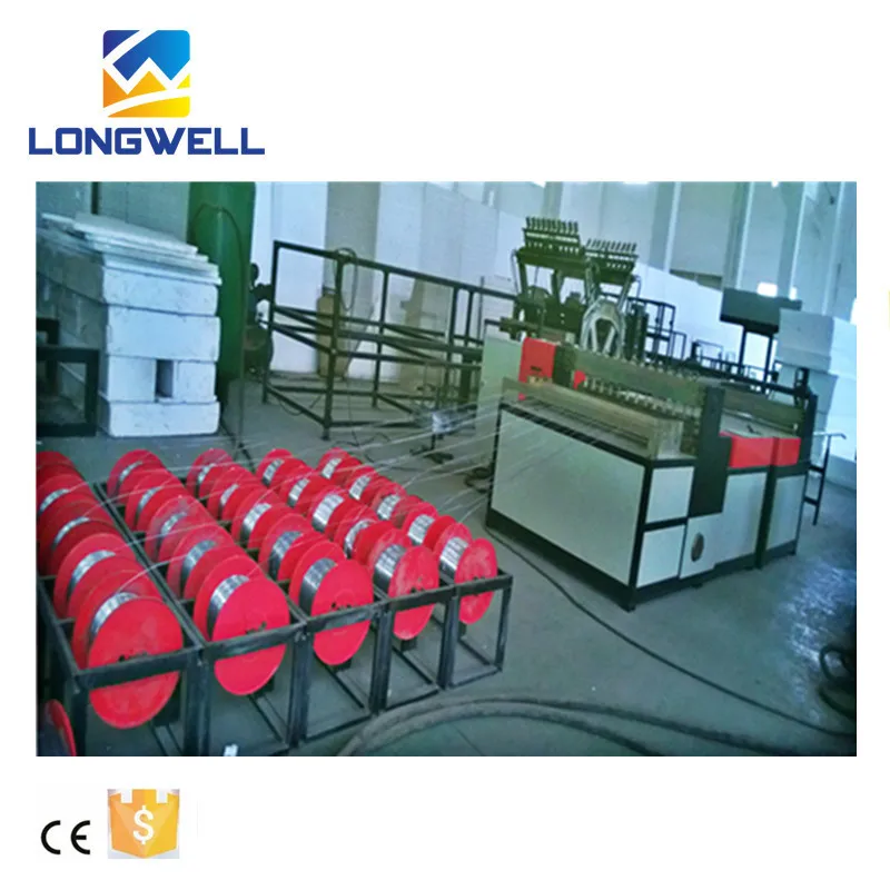 3D Wire Mesh Panel with EPS Core Equipments EPS block machine sandwich roof panel production line