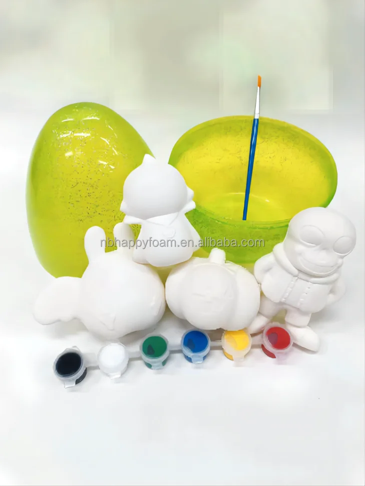 2023 Internet red explosive PU DIY wet slow rebound children education development class Christmas Halloween Easter egg shell se