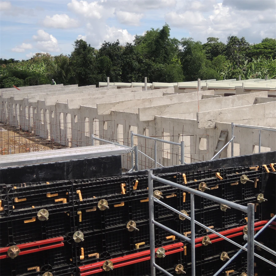 TECON Plastic Formwork Concrete Reusable Plastic Forms for Slab Wall Column Construction