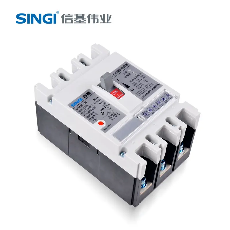 Swm1E-250M 3P Current Electrical Air Safety MCCB Molded Case Circuit Breaker Manufacturer factory