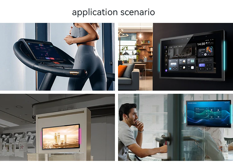 Wall mount 15.6 inch advertising Android 13 digital signage machine tablet pc